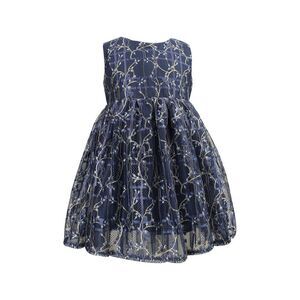 Popatu Girls  Party Dress, Orange